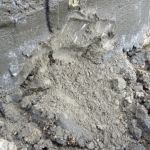 4. Подливка, выполнена из раствора.